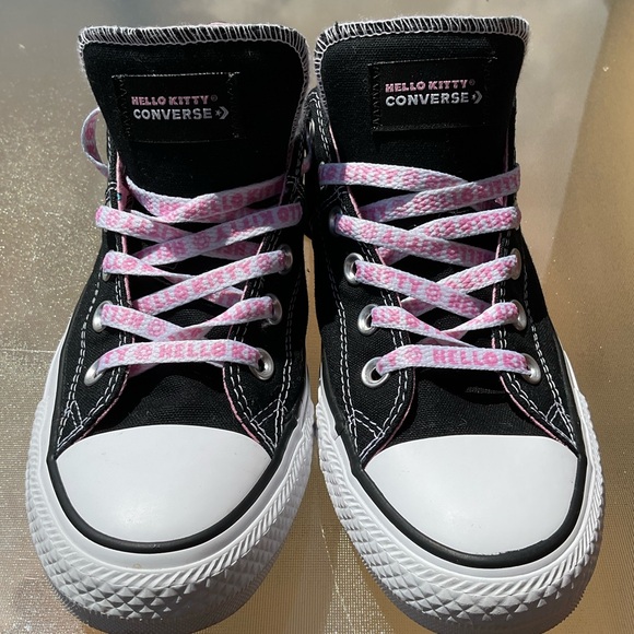 Converse Hello Kitty Chuck Taylor All Star Madison 564630C Black.New! Women’s 9. - Picture 6 of 12